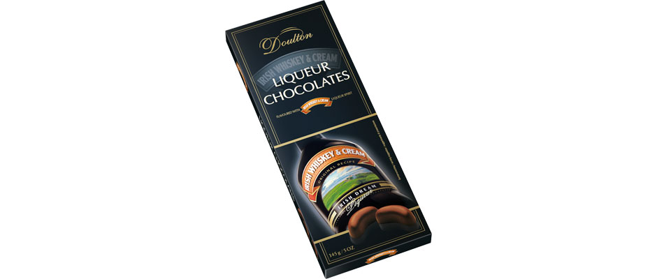 Liqueur Chocolates filled with IRISH WHISKEY & CREAM